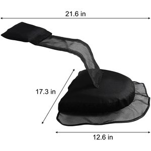 Rampe de sauvetage flottante pour animaux, en maille noire, pour piscines, aide à l'évacuation des grenouilles et des petits animaux, utilisation en extérieur - Product Image 4