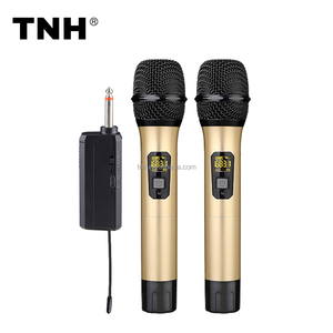 TNH UM-E2 UHF microfono Wireless uno a due ad alta fedeltà qualità del suono microfono FM conferenza domestica all'aperto dal vivo canto - Product Image 1
