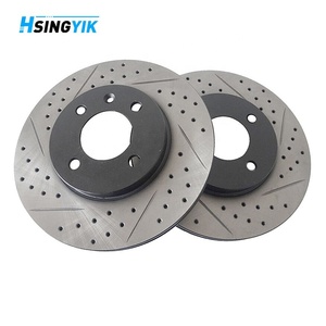 Disques de frein en carbone pour Volkswagen VAG Seat, roues de voiture, rotor de frein avant, 6N0615301D 321615301D 256x20mm - Product Image 3