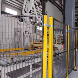 Thiết kế mới hội thảo cách ly Net Đục sắt khung thép hàng rào lưới cho các ứng dụng An Ninh - Product Image 2