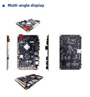 Boîtier de réseau pour affichage en magasin YNH 530 RK3568 4K WiFi 6 4G IP56 Double USB3.0 Systèmes de contenu pour signalisation numérique intelligente