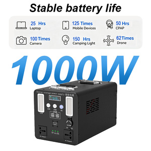 Station d'alimentation portable LiFePO4 1000W LY 75Ah 960Wh 12 8V UPS Alimentation de secours d'urgence - Product Image 4