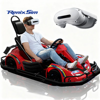 RenixSim Simulateur de course de karting en réalité mixte pour projets commerciaux en intérieur, attraction de divertissement VR