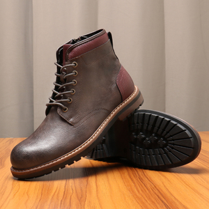 Botas Chelsea de Ante Sintético Resistentes al Desgaste, Impermeables, Antideslizantes, para Verano y Otoño, para Hombre, Personalizables - Product Image 1