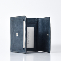 Dompet kulit kuda gila pria wanita, kwallet koin kulit murah kualitas tinggi