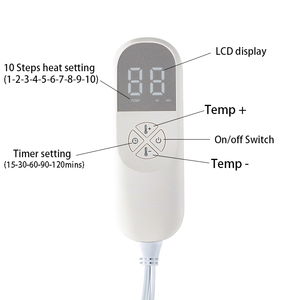 10-Level Heat Settings Washable Electric <b>Blanket</b> Shawl Design Electric Heater Heated Bed <b>Blanket</b> with Heating Wire - Product Image 5