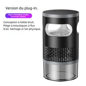 Lampe <span class=keywords><strong>anti</strong></span>-moustiques à semi-conducteurs, aspiration turbo silencieuse, piège UV écologique, portable <span class=keywords><strong>USB</strong></span> pour chambre et salon - Product Image 2