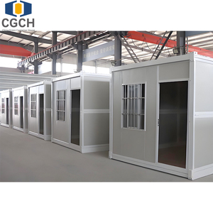 CGCH Petit conteneur moderne en acier pliable en X de 20 pieds <span class=keywords><strong>Maison</strong></span> conteneur domestique modulaire préfabriquée de 3 chambres à coucher Installation rapide 15min - Product Image 1