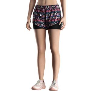 Maillot de bain de surf personnalisé avec logo, été 2024, rouge, 2 en 1, short de plage pour femmes - Product Image 5