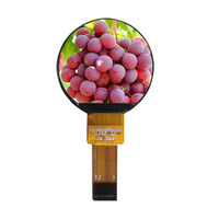 Écran LCD TFT circulaire de 0,99 pouces, écran LCD TFT IPS 128*115 avec interface SPI, module LCD