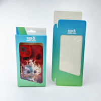 Boîtes en papier couché avec logo personnalisé en promotion à durée limitée pour étuis de téléphone portable avec trou de suspension
