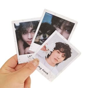 Collection de fans Kpop personnalisés double face couleur, cartes postales holographiques KPOP, cartes photo Lomo - Product Image 1