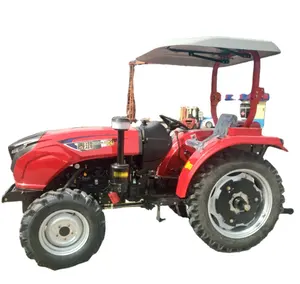 Kleiner kompakter landwirtschaftlicher Mini-Traktor Landwirtschaftliche Mini-Traktor für den Garten Landwirtschaft 4X4 Traktor 50 PS