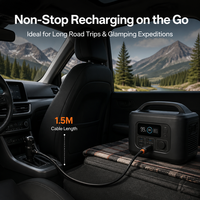 Câble de charge XT60 femelle 1,5 m 12 V pour allume-cigare de voiture, démarreur de secours, générateur solaire, camping en extérieur, alimentation RV