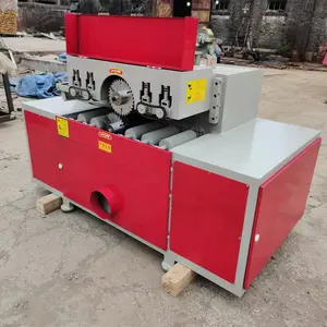 Fabricante chinês fornece ferramentas automáticas para trabalhar madeira, máquina de serrar com múltiplas lâminas de 150 mm de espessura para venda