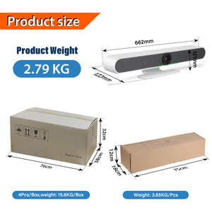 Caméra de conférence 4K FMK460 4K OEM ODM Barre vidéo USB 4K Tout-en-un TV PC Barre de son vidéo <span class=keywords><strong>EPTZ</strong></span> IA Auto-cadrage - Product Image 2