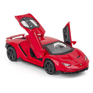 Coche Deportivo de Juguete Lamborghini <span class=keywords><strong>LP770</strong></span> de Metal a Escala 1:32 con Sonido, Luces y Retroceso, Modelo de Aleación para Niños - Product Image 5