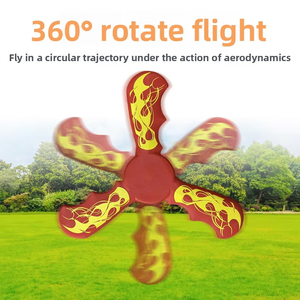 <span class=keywords><strong>Boomerang</strong></span> de Espuma EVA, Material Suave y Rebotante, Juguete Popular para Niños y Adultos, Ideal para Campamentos Familiares al Aire Libre - Product Image 3