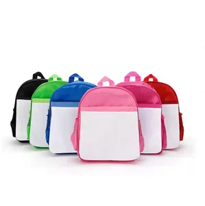Promotional Cheap Colorful Children Custom School Sequin Print Sublimation Blanks Dye DIY Gift Zipper Closure Interior Backpack