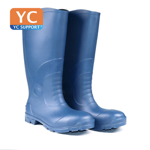 أحذية عمل مقاومة للمطر - مقدمة فولاذية ونعل مضاد للثقب للبناء والزراعة. - Product Image 2