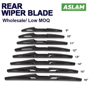 ใบปัดน้ำฝนหลัง Aslam Premium Quality Natural Rubber Multi-Fit E-8A สำหรับรถยนต์ - Product Image 4