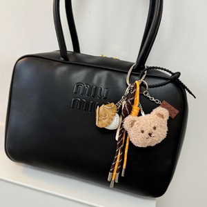 Mới hợp thời trang Thiết kế Quà Tặng túi xách mặt dây chuyền tự làm phụ nữ dây bện tua trang trí túi Xe móc chìa khóa ví quyến rũ móc khóa - Product Image 6