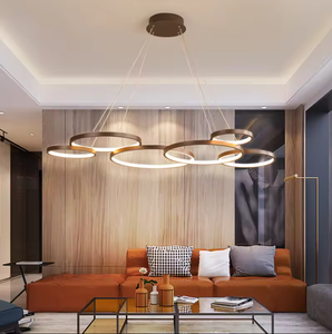 Zeal Lighting restaurante francés leche blanco E27 cristal estriado colgante luz champán Edison bombilla araña - Product Image 6