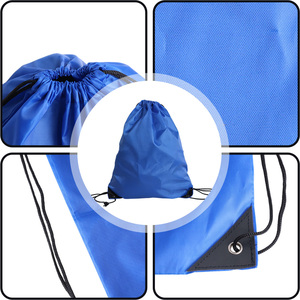 Custom Malaysia Election <b>Bag</b> Water-Resistant Polyester Nylon Backpack Reusable Drawstring Shopping <b>Bags</b> with Load-Bearing Rope - Product Image 6