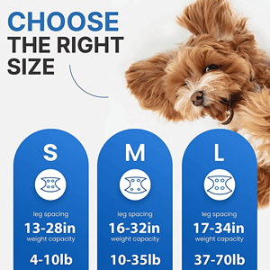 Arnés portátil para mascotas transpirable perro gato novio ayudante cachorro perro Sling aseo hamaca colgante para móvil pequeño mediano perro gato - Product Image 4