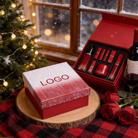 Boîte cadeau personnalisée avec poignées torsadées, en carton, ruban, impression numérique pour solutions d'emballage de marques de luxe