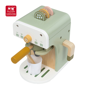 Service à thé théière en bois pour les simulations familiales thé de l'après-midi pour fille jouet de cuisine pour enfants - Product Image 3