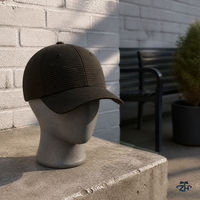 Casquette de baseball six panneaux en coton rayé ODM, couronne souple, réglable, unisexe, pour les acheteurs en gros en Europe