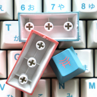 Personality GMK Bento Keycaps Pbt 129 Keys Dye-Sub Cherry Profile Keycap for 87/104/108 Mx Switch Mechanical Keyboard