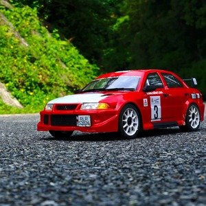 RLAARLO SLEVO 1/7 <span class=keywords><strong>Mitsubishi</strong></span> EVO 6.5 TME 4WD Auto de Rally RC sin Escobillas, ESC de 180A, 4274 6S, Servo de 45kg, RTR - Product Image 4