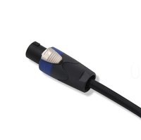 Kundenspezifische Großhandels-Neuheit: 4-poliger XLR-Stecker für Lautsprecherkabel, professioneller Audio- und Videoadapter