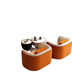 Italiaanse luxe elegante bank- en bedset voor luxe hotellobby's, kantoren en kleine appartementen, geschikt voor ontvangstruimtes of ontspanningsgebieden. - Product Image 6