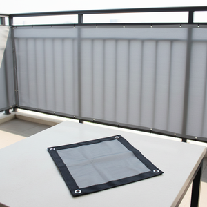 <span class=keywords><strong>Grillage</strong></span> de protection <span class=keywords><strong>gris</strong></span> pour pare-brise, écran d'intimité, filet d'ombrage pour mur extérieur, jardin, cour, piscine - Product Image 1