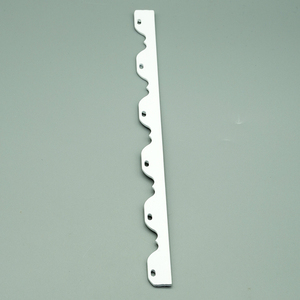 Bán buôn trồng màn trập phần màn trập kiểm soát phần cứng Hidden nghiêng que trang trí PVC mù kéo Rod với lỗ chính xác - Product Image 4