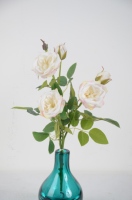 Happy Rose Beauties Promosi Mawar Buatan Bunga Bonsai Pernikahan Tahun Baru Dekorasi Meja Rumah Kantor Tahan Lama Realistis
