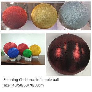 Senma sine Big Infla table Christmas Faltbare Bälle für die Dekoration im Freien liefert Riesen ornament 40cm 50cm 60cm 70cm 80cm - Product Image 5