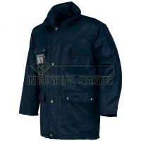 INDUSTRIAL STARTER <b>Winter</b> Normal Parka with Zipper Closure and Fur <b>Decoration</b> Long Length Coat - Product Image 1