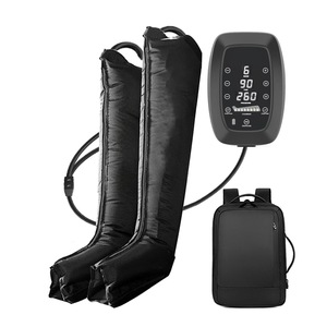 Professional Rechargeable Leg Air Compression Sleeves Therapy Machine Sports Recovery <b>Pump</b> Boots With LCD Touch Screen Leg Massa - Product Image 3