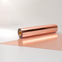 Gulungan Foil Hot Stamping Perunggu Bahan PET Ramah Lingkungan Tahan Air Tahan Lama Foil Transfer Panas untuk Label Kemasan Plastik