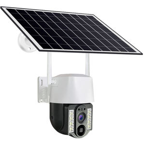 V380pro Real-time PIR <span class=keywords><strong>Motion</strong></span> Detection notte Wireless monitoraggio di sicurezza IP66 pannello solare resistente alle intemperie alimentato telecamera WiFi - Product Image 1