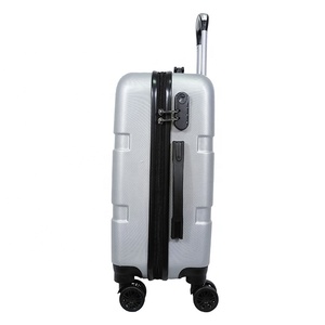 Factory customized wholesale 20 24 28 inch 4 wheel hard shell luggage teen trolley suitcase - Product Image 3