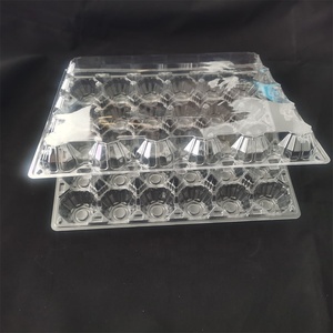 Wholesale Disposable Clear Organizator <strong>Egg</strong> Box, Recycle Blister PET Transparent Plastic <strong>Egg</strong> Trays Packaging for 30 <strong>Eggs</strong> Holes - Product Image 5