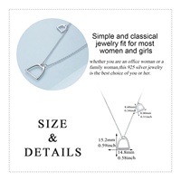 Bijoux de cheval porte-bonheur pour femmes, collier Simple et minimaliste en argent Sterling 925, porte-bonheur
