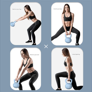 Yumuşak <span class=keywords><strong>Kettlebell</strong></span> bayanlar Squat eğitim yumuşak vücut 5kg su ısıtıcısı dambıl kalça gücü eğitim kum <span class=keywords><strong>Kettlebell</strong></span> spor ev - Product Image 5