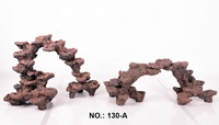 Aquarium de poissons marins 130-D, roche de récif de corail d'aménagement paysager en céramique artificielle à vendre, fonction roche vivante