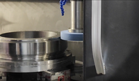Machine verticale et universelle à double tête de roue série MGK28100 CNC